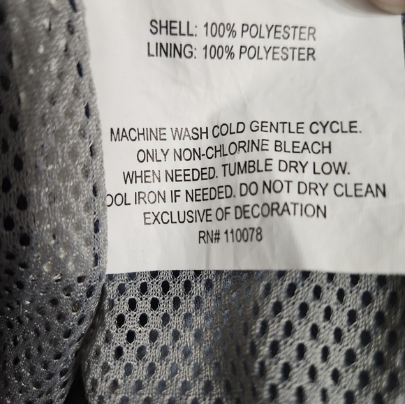 US.POLO.ASSN. Gray Jacket for Men Medium Windbreaker - Picture 9 of 12